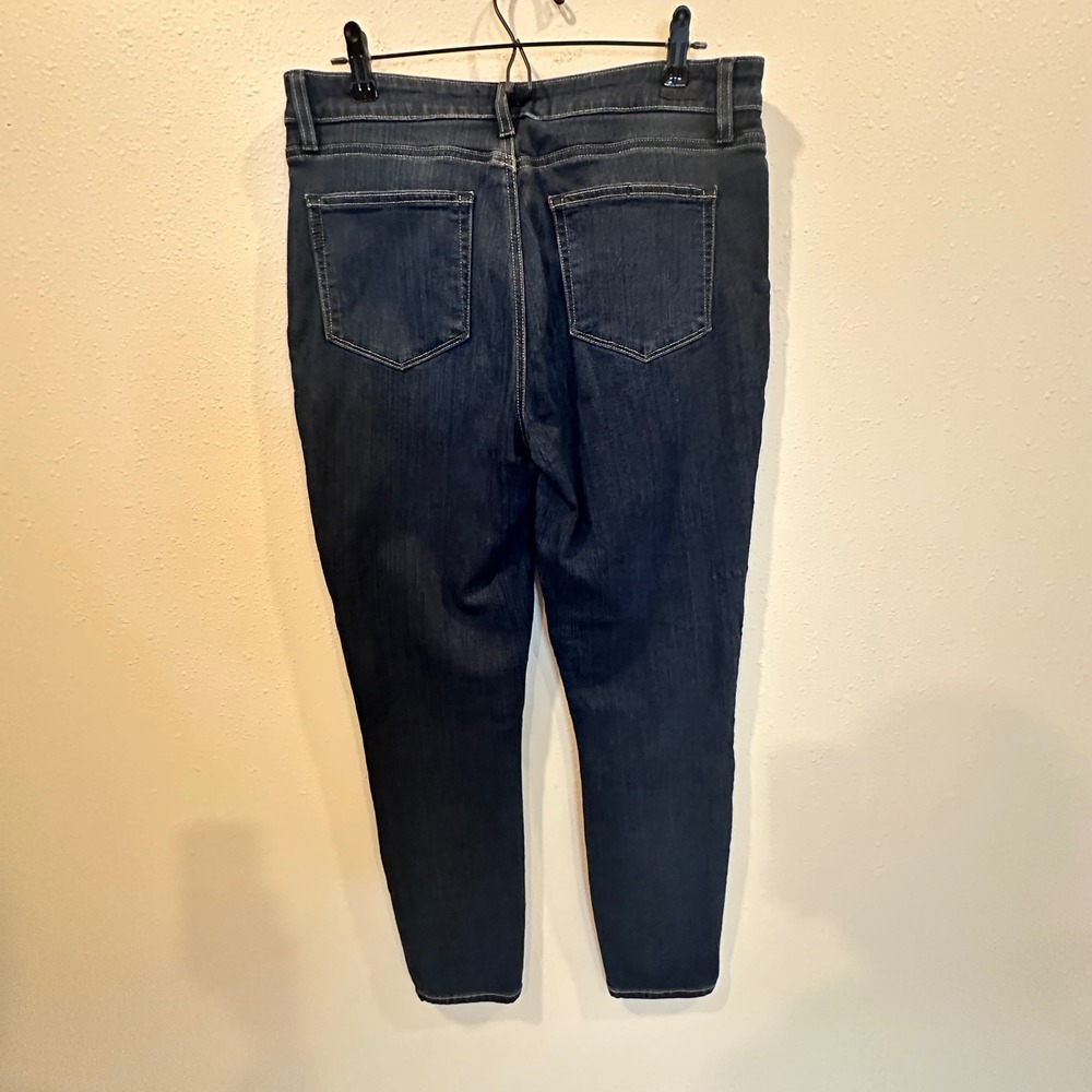 PAIGE Hoxton Ankle Jeans Womens 32 Dark Blue High Rise Skinny‎ Stretch Denim - Picture 16 of 16